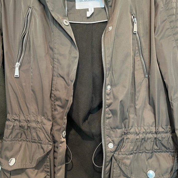 BCBGenergation- Army Green Utility Jacket - S Medium - Picture 3 of 9